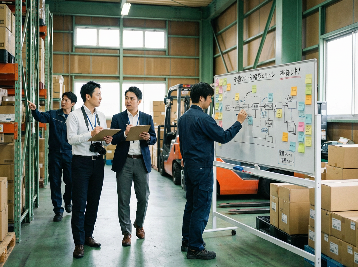 現場ヒアリングのイメージ